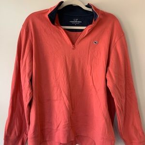 Hot pink quarter zip jacket